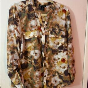 Stylish Women's Long Sleeve Top - Multicolor